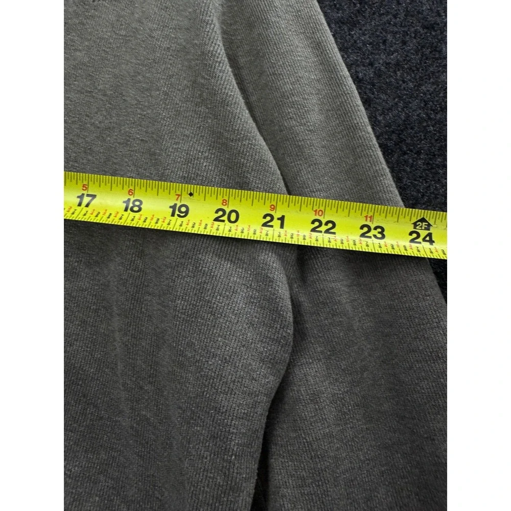 Polo Ralph Lauren Mens Medium Olive Drab Cotton Ribbed Quarter Zip Pullover